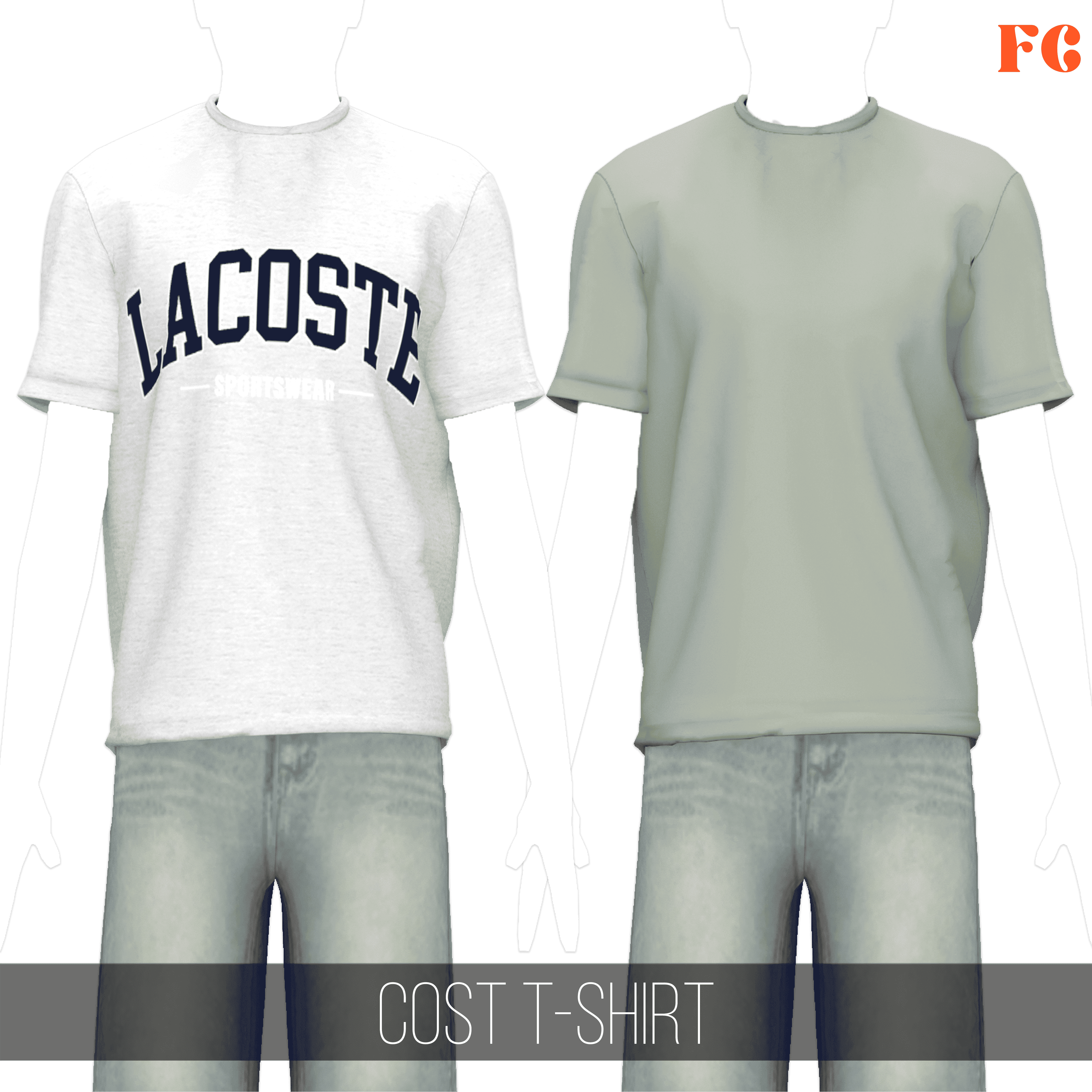 Скриншот мода Футболка Cost T-Shirt